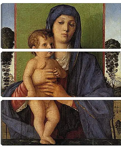 Модульная картина - Madonna degli Alberetti. Джованни Беллини
Модульная картина - Madonna degli Alberetti. Джованни Беллини