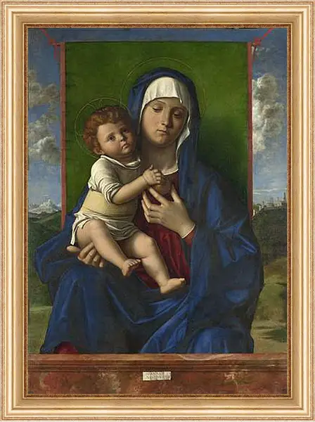 Картина в раме - The Virgin and Child. Джованни Беллини
Картина в раме - The Virgin and Child. Джованни Беллини