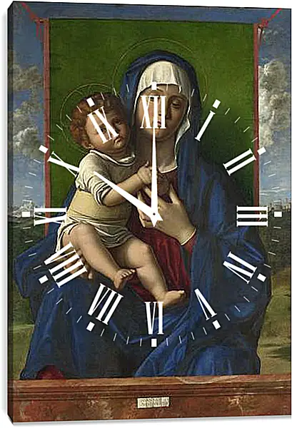 Часы картина - The Virgin and Child. Джованни Беллини
Часы картина - The Virgin and Child. Джованни Беллини
