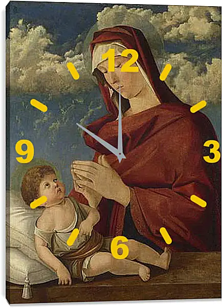 Часы картина - The Virgin and Child. Джованни Беллини
Часы картина - The Virgin and Child. Джованни Беллини