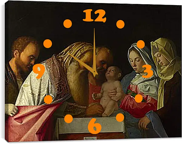 Часы картина - The Circumcision. Джованни Беллини
Часы картина - The Circumcision. Джованни Беллини