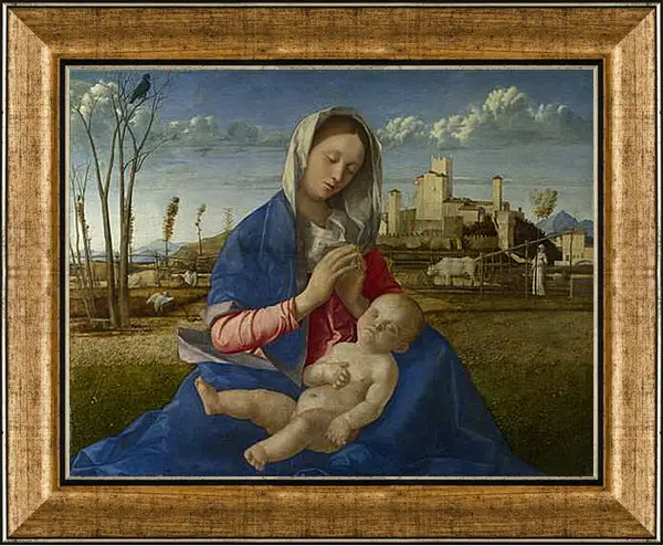 Картина в раме - Madonna of the Meadow. Джованни Беллини
Картина в раме - Madonna of the Meadow. Джованни Беллини