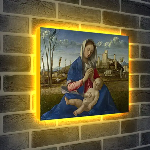 Лайтбокс световая панель - Madonna of the Meadow. Джованни Беллини
Лайтбокс световая панель - Madonna of the Meadow. Джованни Беллини