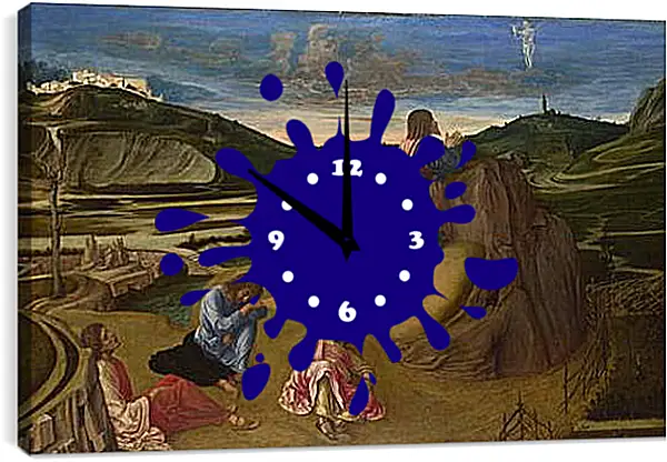 Часы картина - The Agony in the Garden. Джованни Беллини
Часы картина - The Agony in the Garden. Джованни Беллини