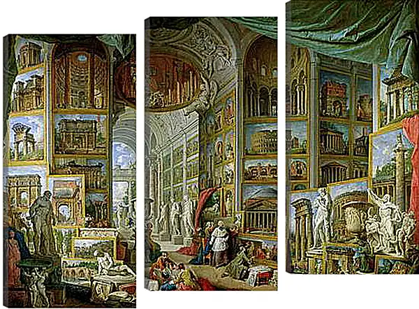 Модульная картина - Gallery of Views of Ancient Rome. Джованни Паоло Панини
Модульная картина - Gallery of Views of Ancient Rome. Джованни Паоло Панини