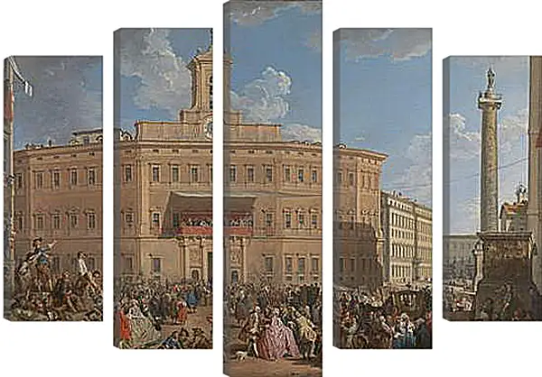 Модульная картина - The Lottery in Piazza di Montecitorio. Джованни Паоло Панини
Модульная картина - The Lottery in Piazza di Montecitorio. Джованни Паоло Панини