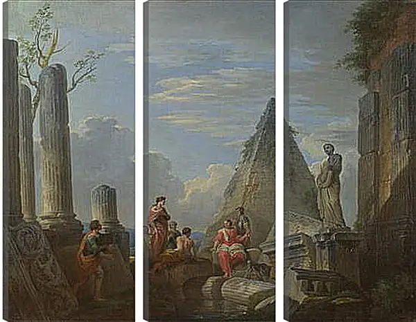 Модульная картина - Roman Ruins with Figures. Джованни Паоло Панини
Модульная картина - Roman Ruins with Figures. Джованни Паоло Панини