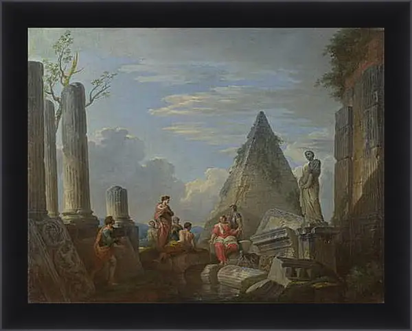 Картина в раме - Roman Ruins with Figures. Джованни Паоло Панини
Картина в раме - Roman Ruins with Figures. Джованни Паоло Панини