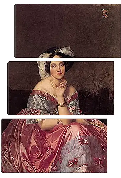 Модульная картина - Ingres Baronne James de Rothschild - Баронесса Ротшильд. Жан Огюст Доминик Энгр
Модульная картина - Ingres Baronne James de Rothschild - Баронесса Ротшильд. Жан Огюст Доминик Энгр