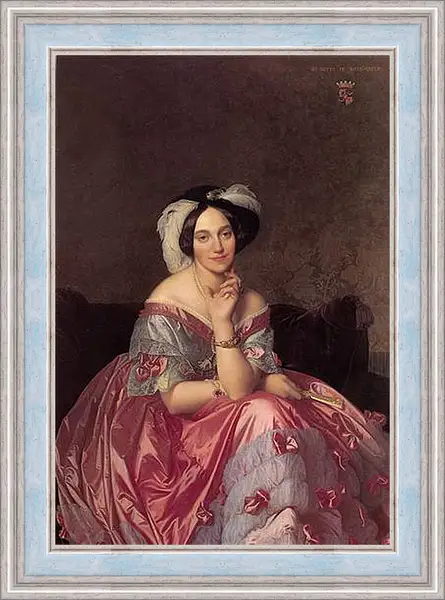 Картина в раме - Ingres Baronne James de Rothschild - Баронесса Ротшильд. Жан Огюст Доминик Энгр
Картина в раме - Ingres Baronne James de Rothschild - Баронесса Ротшильд. Жан Огюст Доминик Энгр