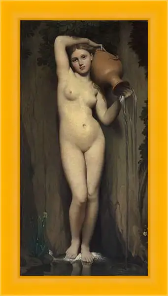 Картина в раме - The Spring. Жан Огюст Доминик Энгр
Картина в раме - The Spring. Жан Огюст Доминик Энгр