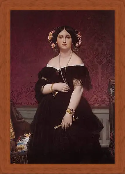 Картина в раме - Madame Paul Sigisbert Moitessier. Жан Огюст Доминик Энгр
Картина в раме - Madame Paul Sigisbert Moitessier. Жан Огюст Доминик Энгр