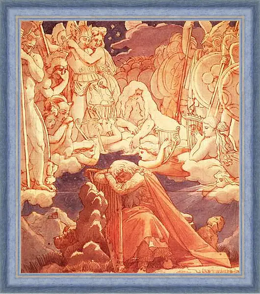 Картина в раме - The Dream of Ossian. Жан Огюст Доминик Энгр
Картина в раме - The Dream of Ossian. Жан Огюст Доминик Энгр