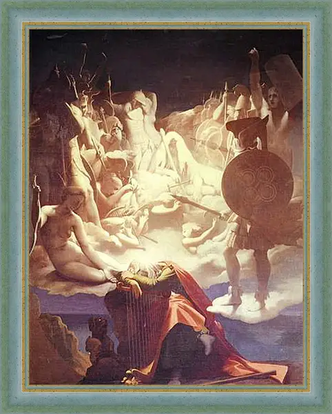 Картина в раме - The Dream of Ossian. Жан Огюст Доминик Энгр
Картина в раме - The Dream of Ossian. Жан Огюст Доминик Энгр