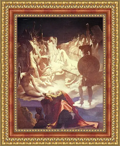 Картина в раме - The Dream of Ossian. Жан Огюст Доминик Энгр
Картина в раме - The Dream of Ossian. Жан Огюст Доминик Энгр