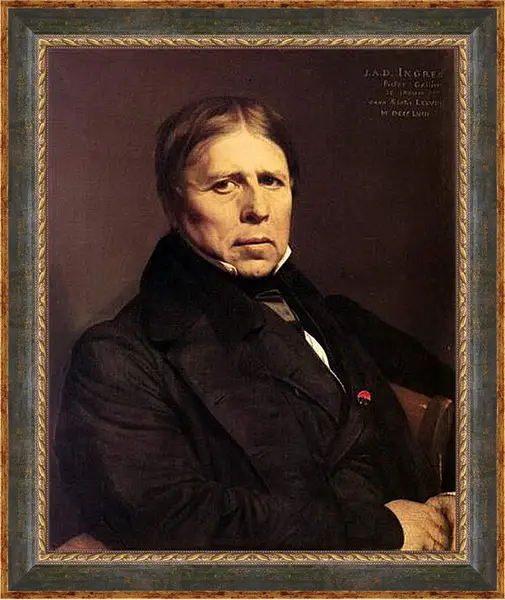Картина в раме - Self-Portrait at Seventy Eight. Жан Огюст Доминик Энгр
Картина в раме - Self-Portrait at Seventy Eight. Жан Огюст Доминик Энгр