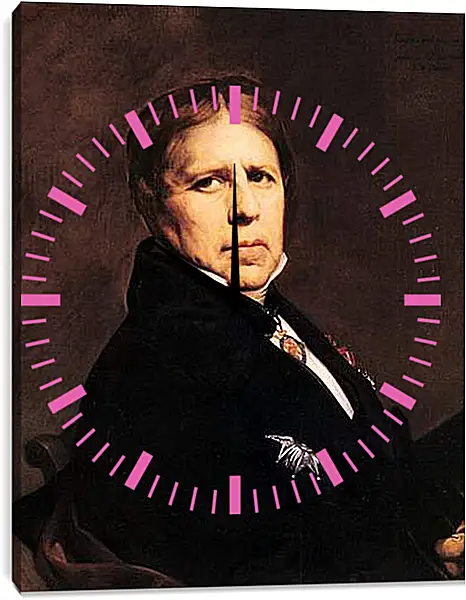 Часы картина - Self-Portrait. Жан Огюст Доминик Энгр
Часы картина - Self-Portrait. Жан Огюст Доминик Энгр