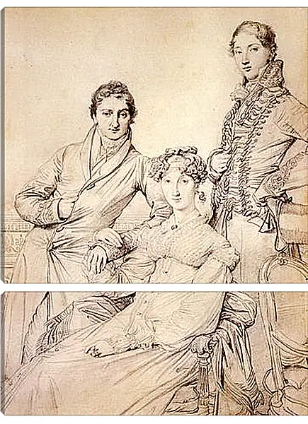 Модульная картина - Portrait of Joseph Woodhead and His Wife. Жан Огюст Доминик Энгр
Модульная картина - Portrait of Joseph Woodhead and His Wife. Жан Огюст Доминик Энгр
