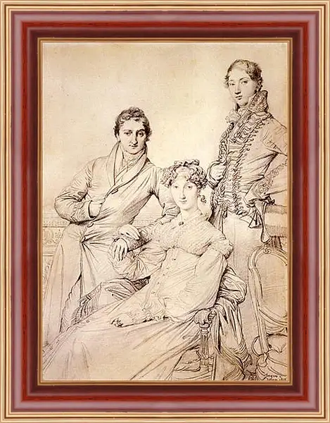 Картина в раме - Portrait of Joseph Woodhead and His Wife. Жан Огюст Доминик Энгр
Картина в раме - Portrait of Joseph Woodhead and His Wife. Жан Огюст Доминик Энгр