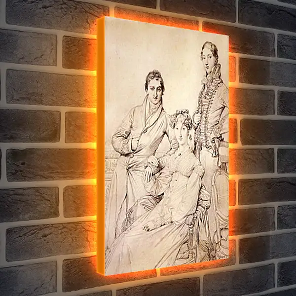Лайтбокс световая панель - Portrait of Joseph Woodhead and His Wife. Жан Огюст Доминик Энгр
Лайтбокс световая панель - Portrait of Joseph Woodhead and His Wife. Жан Огюст Доминик Энгр