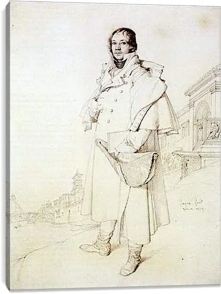 Постер на подрамнике - Portrait of Charles Francois Mallet. Жан Огюст Доминик Энгр
Постер на подрамнике - Portrait of Charles Francois Mallet. Жан Огюст Доминик Энгр