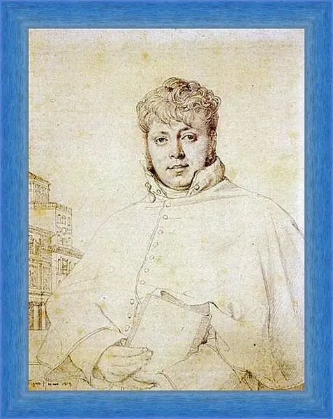 Картина в раме - Portrait of Auguste Jean Marie Guenepin. Жан Огюст Доминик Энгр
Картина в раме - Portrait of Auguste Jean Marie Guenepin. Жан Огюст Доминик Энгр