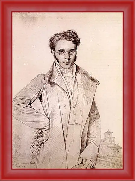 Картина в раме - Portrait of Andre Benoit Barreau, called Taurel. Жан Огюст Доминик Энгр
Картина в раме - Portrait of Andre Benoit Barreau, called Taurel. Жан Огюст Доминик Энгр