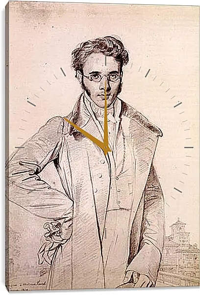 Часы картина - Portrait of Andre Benoit Barreau, called Taurel. Жан Огюст Доминик Энгр
Часы картина - Portrait of Andre Benoit Barreau, called Taurel. Жан Огюст Доминик Энгр