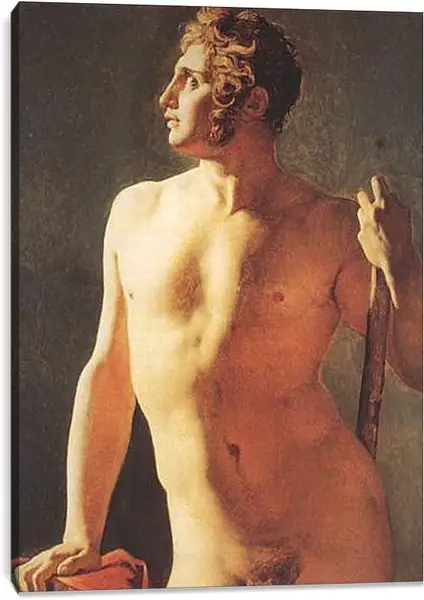 Постер на подрамнике - Male Torso. Жан Огюст Доминик Энгр
Постер на подрамнике - Male Torso. Жан Огюст Доминик Энгр
