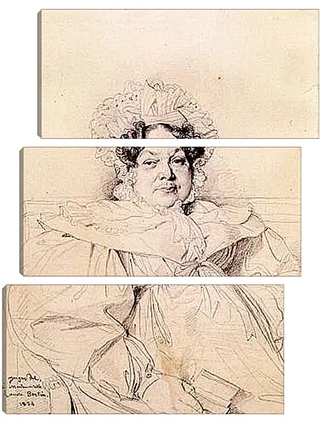 Модульная картина - Madame Louis Francois Bertin, nee Genevieve Aimee Victoire Boutard. Жан Огюст Доминик Энгр
Модульная картина - Madame Louis Francois Bertin, nee Genevieve Aimee Victoire Boutard. Жан Огюст Доминик Энгр