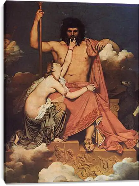 Постер на подрамнике - Jupiter and Thetis. Жан Огюст Доминик Энгр
Постер на подрамнике - Jupiter and Thetis. Жан Огюст Доминик Энгр