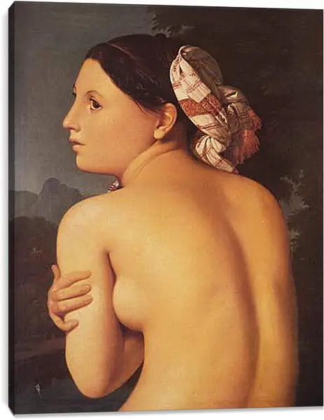 Постер на подрамнике - Half-Figure of a Bather. Жан Огюст Доминик Энгр
Постер на подрамнике - Half-Figure of a Bather. Жан Огюст Доминик Энгр