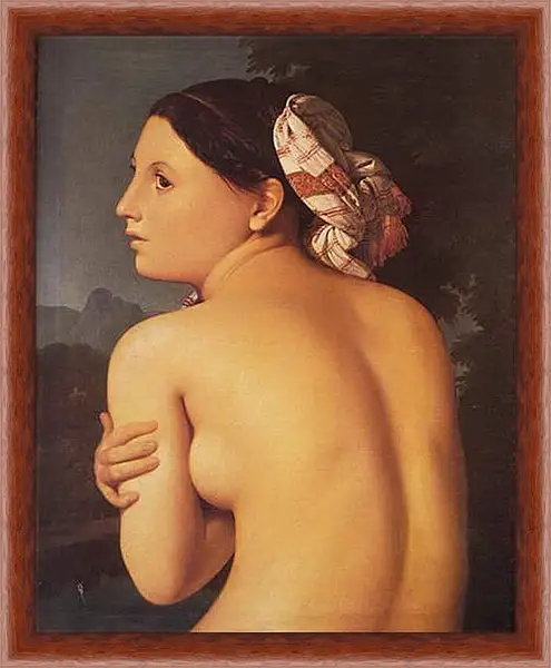 Картина в раме - Half-Figure of a Bather. Жан Огюст Доминик Энгр
Картина в раме - Half-Figure of a Bather. Жан Огюст Доминик Энгр