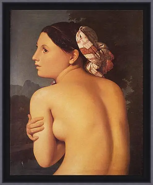 Картина в раме - Half-Figure of a Bather. Жан Огюст Доминик Энгр
Картина в раме - Half-Figure of a Bather. Жан Огюст Доминик Энгр
