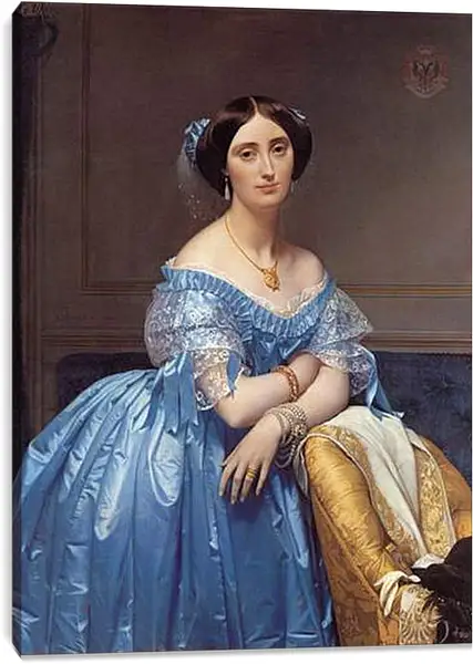 Постер на подрамнике - Ingres princesse. Жан Огюст Доминик Энгр
Постер на подрамнике - Ingres princesse. Жан Огюст Доминик Энгр