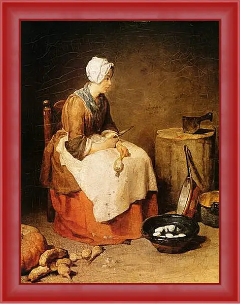 Картина в раме - The Kitchen. Жан Батист Симеон Шарден
Картина в раме - The Kitchen. Жан Батист Симеон Шарден