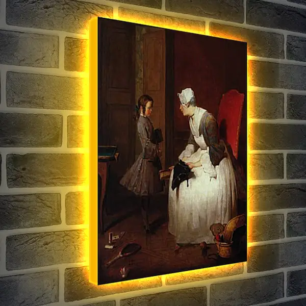 Лайтбокс световая панель - The governess. Жан Батист Симеон Шарден
Лайтбокс световая панель - The governess. Жан Батист Симеон Шарден