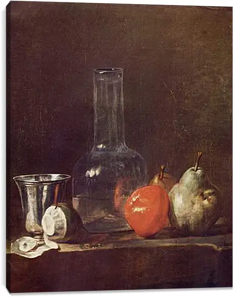 Постер на подрамнике - Still Life with Glass Flask and Fruit. Жан Батист Симеон Шарден
Постер на подрамнике - Still Life with Glass Flask and Fruit. Жан Батист Симеон Шарден
