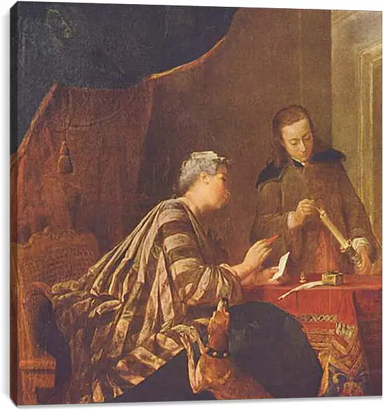 Постер на подрамнике - Lady Sealing a Letter. Жан Батист Симеон Шарден
Постер на подрамнике - Lady Sealing a Letter. Жан Батист Симеон Шарден