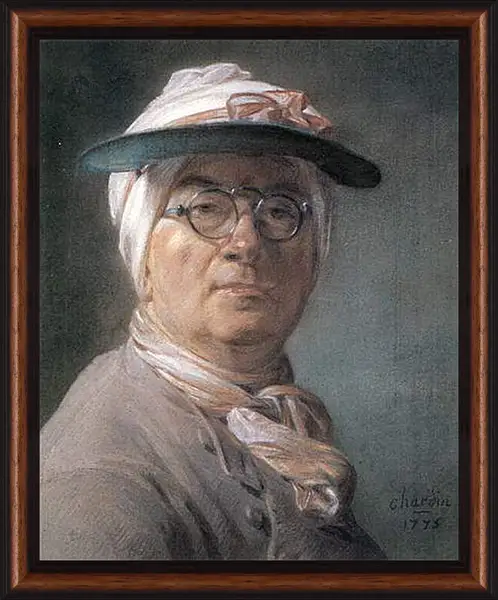 Картина в раме - Self-Portrait Wearing Glasses. Жан Батист Симеон Шарден
Картина в раме - Self-Portrait Wearing Glasses. Жан Батист Симеон Шарден