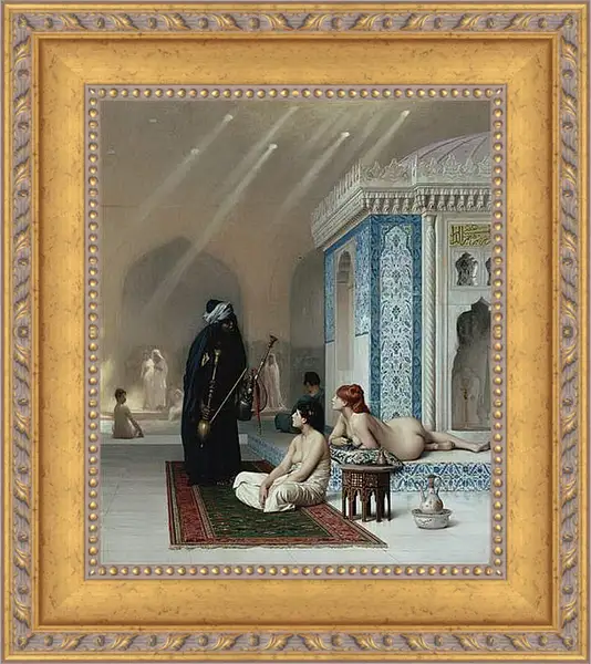 Картина в раме - Pool in a Harem. Жан-Леон Жером
Картина в раме - Pool in a Harem. Жан-Леон Жером