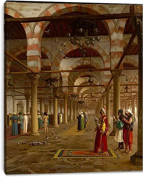Постер на подрамнике - Prayer in the Mosque - Молитва в мечети. Жан-Леон Жером
Постер на подрамнике - Prayer in the Mosque - Молитва в мечети. Жан-Леон Жером