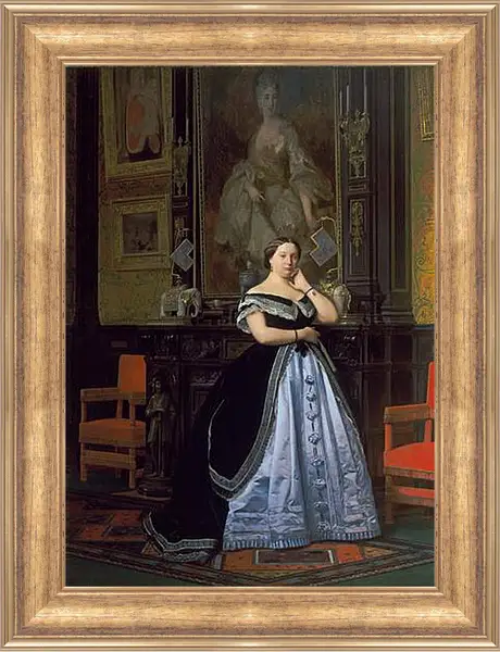 Картина в раме - Charlotte de Rothschild - Портрет Баронессы Натаниель. Жан-Леон Жером
Картина в раме - Charlotte de Rothschild - Портрет Баронессы Натаниель. Жан-Леон Жером