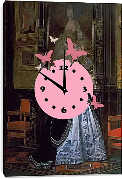 Часы картина - Charlotte de Rothschild - Портрет Баронессы Натаниель. Жан-Леон Жером
Часы картина - Charlotte de Rothschild - Портрет Баронессы Натаниель. Жан-Леон Жером