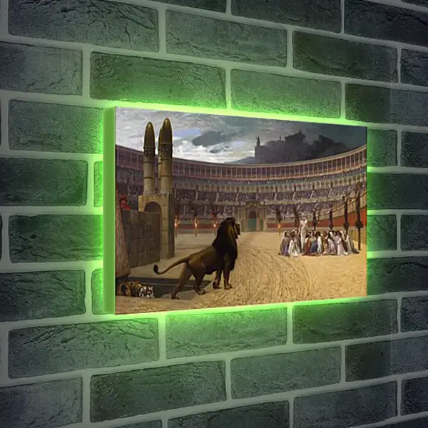Лайтбокс световая панель - Christian martyrs - Последняя молитва христианских мучеников. Жан-Леон Жером
Лайтбокс световая панель - Christian martyrs - Последняя молитва христианских мучеников. Жан-Леон Жером
