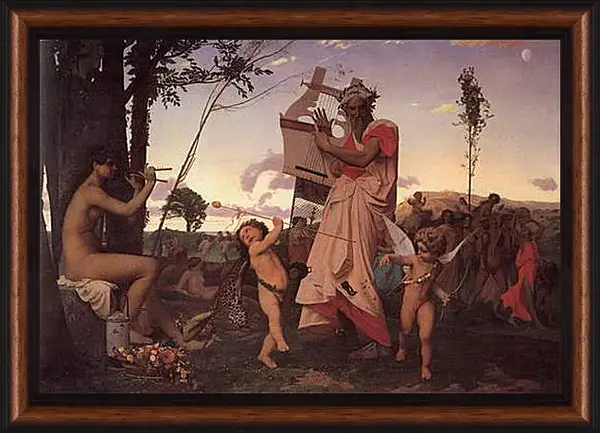 Картина в раме - Anacreon Bacchus and Cupid. Жан-Леон Жером
Картина в раме - Anacreon Bacchus and Cupid. Жан-Леон Жером