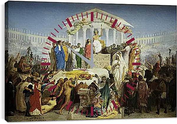 Часы картина - The Age of Augustus - The Birth of Christ. Жан-Леон Жером
Часы картина - The Age of Augustus - The Birth of Christ. Жан-Леон Жером