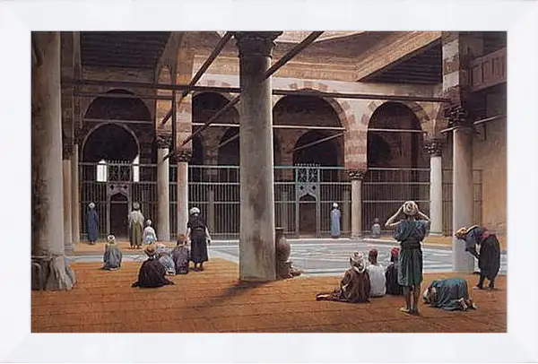 Картина в раме - Interior of a Mosque. Жан-Леон Жером
Картина в раме - Interior of a Mosque. Жан-Леон Жером