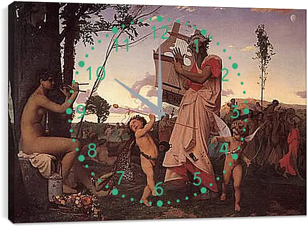Часы картина - Anacreon, Bacchus and Cupid. Жан-Леон Жером
Часы картина - Anacreon, Bacchus and Cupid. Жан-Леон Жером