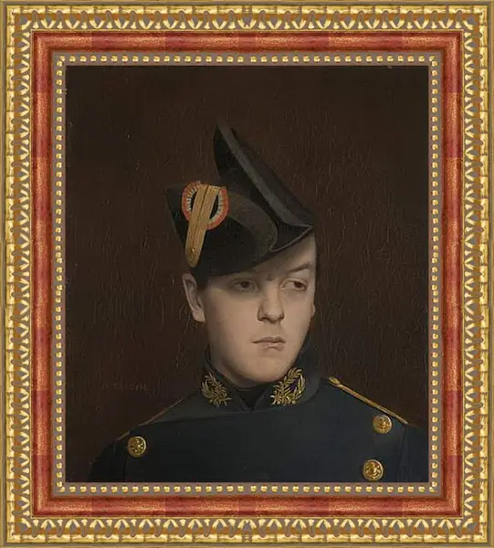 Картина в раме - Portrait of Armand Gerome. Жан-Леон Жером Картина в раме - Portrait of Armand Gerome. Жан-Леон Жером